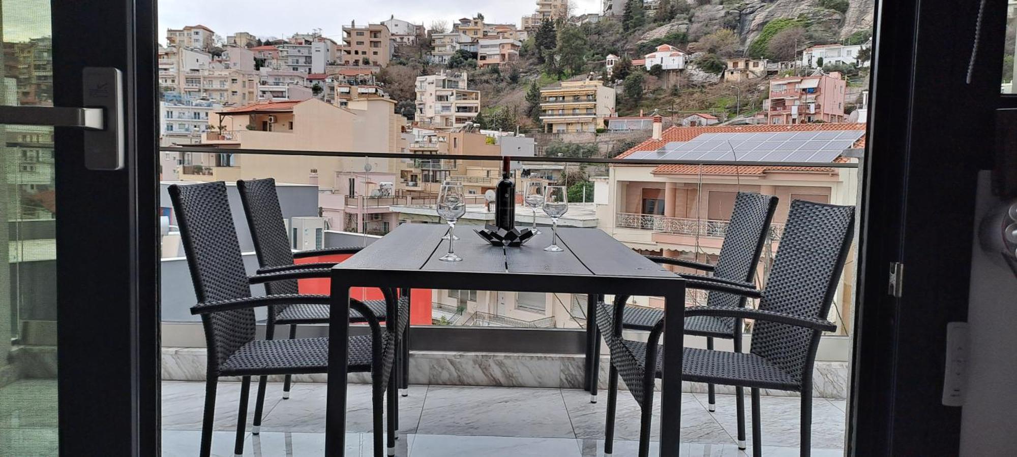Casa Bianca Lägenhet Kavala Exteriör bild